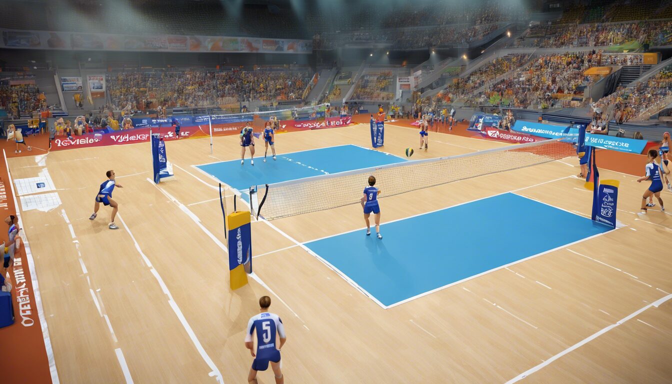 suivez l'actualité du championnat d'europe de volley-ball et découvrez les derniers résultats, les équipes en lice et les temps forts de la compétition sur notre site.