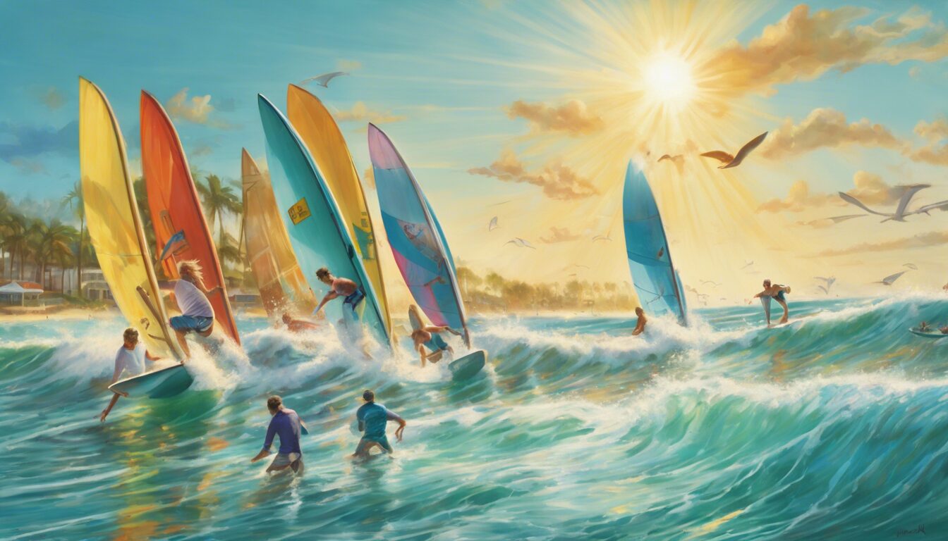 découvrez l'excitation des plaisirs du surf et de la voile, où l'adrénaline des vagues rencontre la sérénité des vents marins. parfait pour les amateurs d'activités nautiques souhaitant vivre des moments inoubliables en pleine nature.